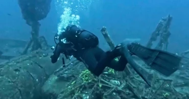 18th century wooden boat discovered off an old Croatian port