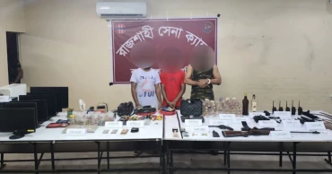 Weapons, ammunition recovered in Rajshahi; 3 detained