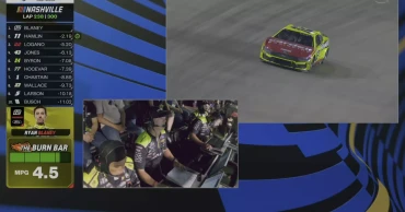 How Prime Video's 'Burn Bar' is changing the way we watch NASCAR