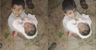 Two children found abandoned on roadside in Chattogram