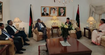 Fakhrul, Gwyn Lewis discuss democracy, elections and Rohingya issue