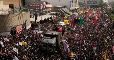 Funeral prayers begin in Iraq for Iran's late Supreme Leader Ali Khamenei