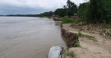 Rivers swell in Sylhet due to continuous rain, upstream water