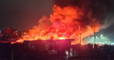 Fire breaks out at Kalshi Slum