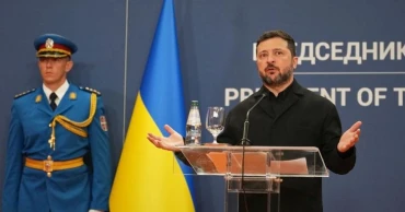 Zelenskyy visits Moscow-friendly Serbia as Russian strikes kill 4 in Kyiv region