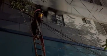 Fire breaks out at commercial building in Motijheel, brought under control