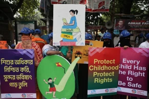 Rally highlights girls’ rights, calls for end to child labour, child marriage