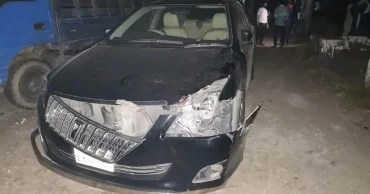 Car of Sarjis and Hasnat's convoy involved in accident