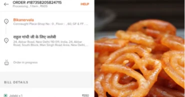 BJP sends 1 kg Jalebi to Rahul Gandhi’s residence