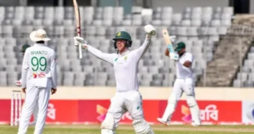 Dhaka Test: Verreynne ton puts South Africa in command