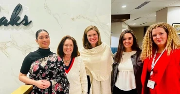 Zaima meets prominent US women leader Rebekah Wagner
