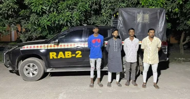 ‘Viral Mosharaf’, 3 other ‘robbers’  arrested in Dhaka
