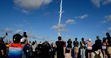 Nasa's Artemis II launches astronauts on first lunar mission in decades