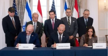 US says Israel and Lebanon sign framework agreement in ‘first step’ toward peace