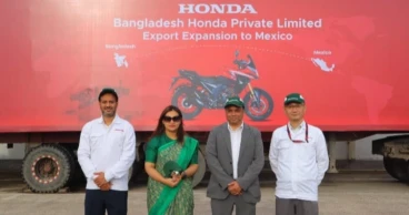 Bangladesh Honda exports NX200 motorcycles to Mexico