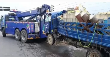2 killed as truck crashes into another on Faridpur Expressway