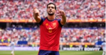 Spain edge Belgium 2-1 as Merino strikes late again