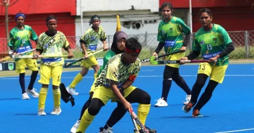 Kishoreganj DSA crushes Cumilla DSA 18-0 in Women's Hockey Development Cup