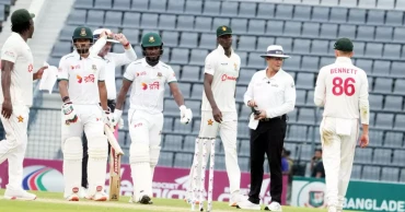 Sylhet Test: Muzarabani takes six, Zimbabwe need 174 to win