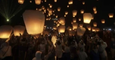 Thousands in Taiwan and China celebrate the Lantern Festival with high hopes and rice dumplings