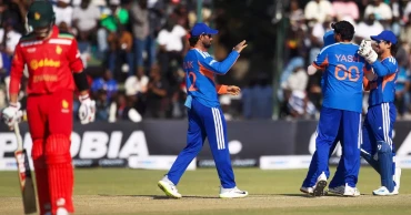 India thrash Zimbabwe by 90 runs to wrap up T20 series