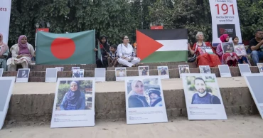 Drik organizes solidarity protest and exhibition against targeted killings of Palestinian journalists