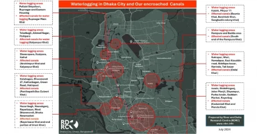 Excavation of 15 canals can solve 80% of waterlogging in Dhaka: Study