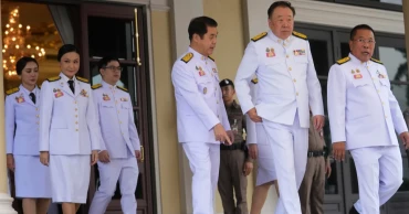 Thailand's new cabinet members take oaths, including suspended PM