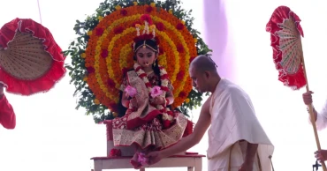 Hindu community celebrates Kumari Puja