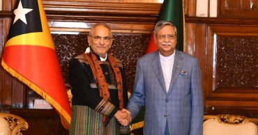 Timor-Leste President discusses bilateral relations with President Shahabuddin