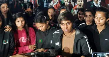 Five women's footballers return home from Bhutan to join national training camp  