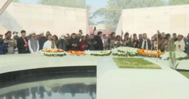BNP leaders, supporters gather at Khaleda Zia’s grave to offer fateha