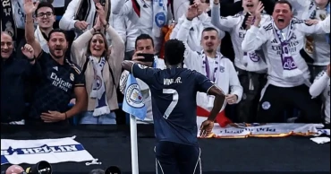 Vinicius Jr brace sends Real Madrid past Man City into UCL quarterfinals