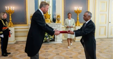 Bangladesh Ambassador to Netherlands presents credentials to Dutch king in The Hague