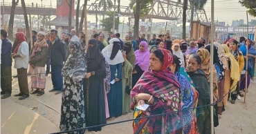 Festive mood marks peaceful start to national election across Bangladesh