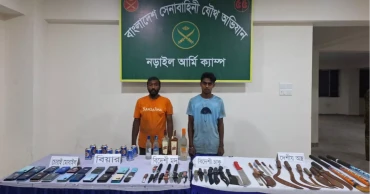 Army members seize firearms, drugs from Narail shop