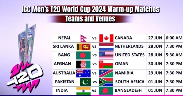 ICC Men’s T20 World Cup 2024 Warm-up Matches: Fixtures, Teams and Venues