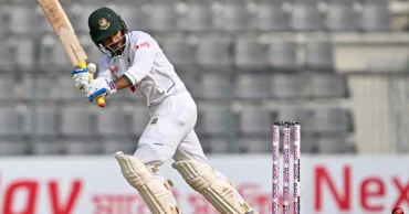 Late Shahzad strike checks Bangladesh progress after Joy’s fifty extends lead
