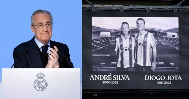 Real Madrid apologises for showing wrong player in tribute to Jota and Silva