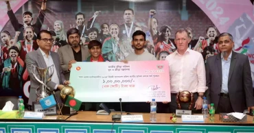 SAFF champions get Tk 1 crore bonus from Sports Ministry