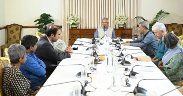 SAHR delegation discusses democratic transition, HR situation with Prof Yunus