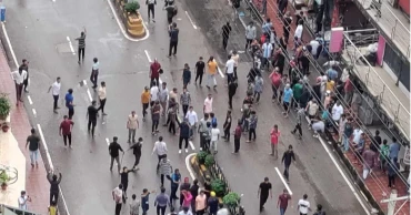 Clashes erupt between protesters and police in Sylhet