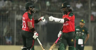 Parvez guides Bangladesh to victory over Pakistan in series opener