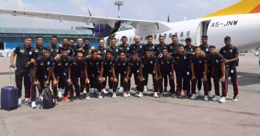 FIFA Int' l Friendly: Bangladesh team reach Thimphu to play against Bhutan