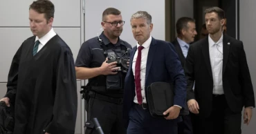 German court convicts a prominent far-right politician for using a Nazi slogan again