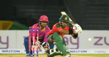 Bangladesh set challenging 206-run target for UAE