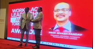 Bangladeshi professor receives Global Workplace Leadership Award 2026 in Canada