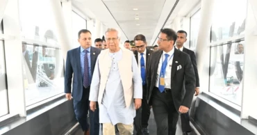 Prof Yunus arrives in Rome to attend FAO’s World Food Forum