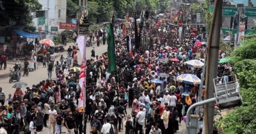 Holy Ashura being observed with religious solemnity