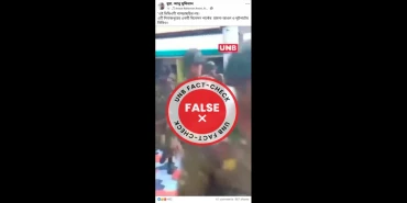 Khagrachhari Model Mosque Arson Claim is FALSE — The Video is UNB's Footage of a Dinajpur Attack